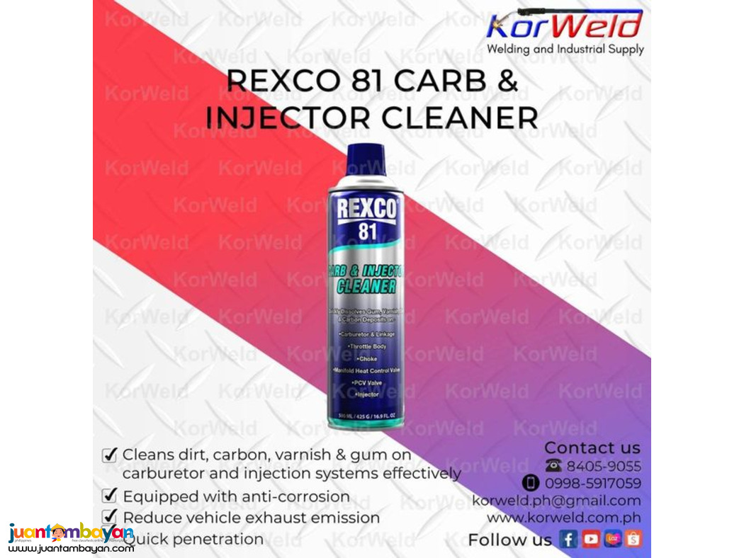 Rexco 81 Carb & Injector Cleaner