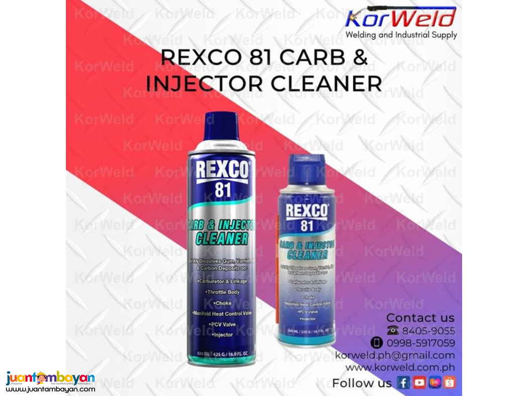 Rexco 81 Carb & Injector Cleaner