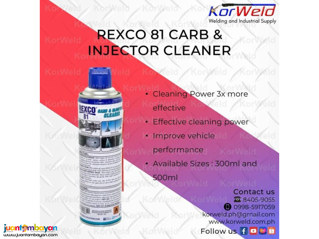 Rexco 81 Carb & Injector Cleaner