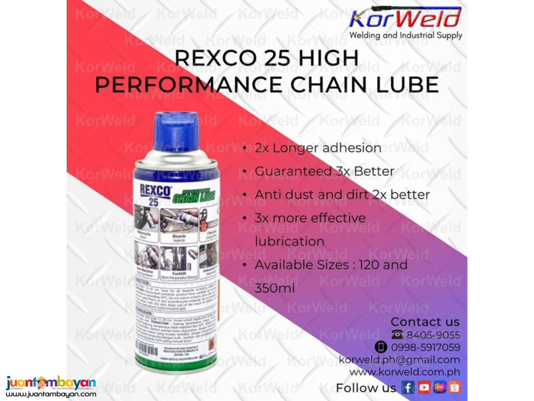 Rexco 25 High Performance Chain Lube