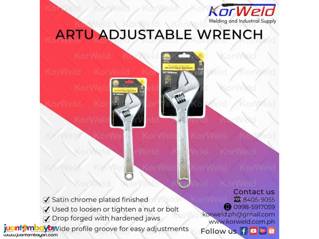 Artu Adjustable Wrench