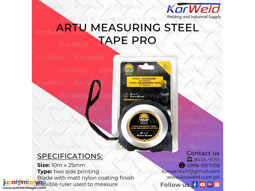 Artu Measuring Steel Tape Pro
