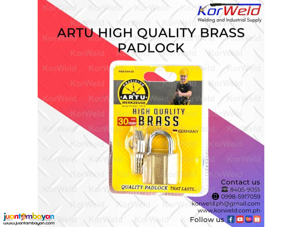 Artu High Quality Brass Padlock
