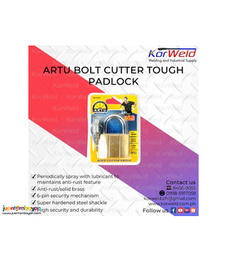Artu Bolt Cutter Tough Padlock