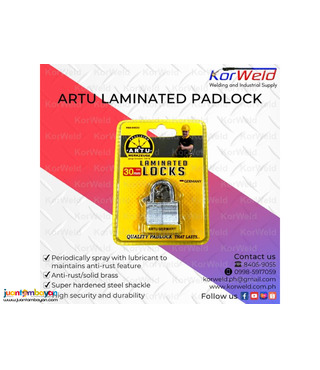 Artu Laminated Padlock