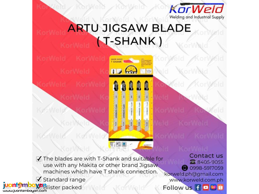 Artu Jigsaw Blade (T-Shank)