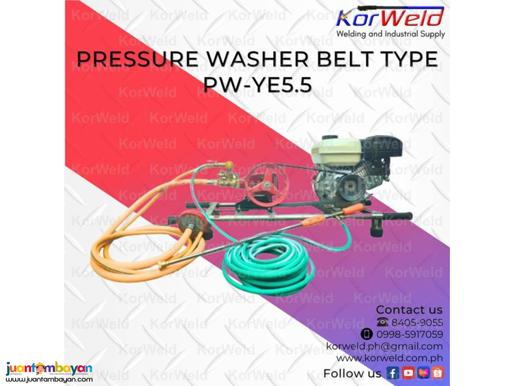 Yamabisi Pressure Washer Belt type
