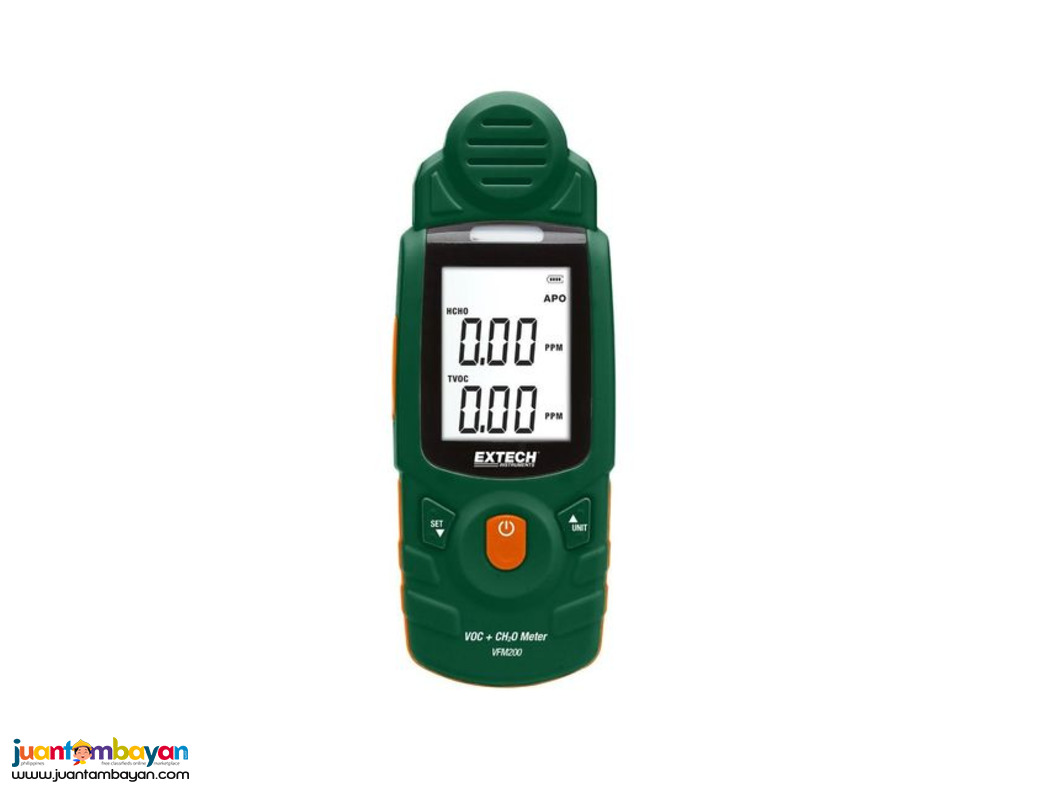 VOC Meter, TVOC, Formaldehyde Meter, Extech, VFM200