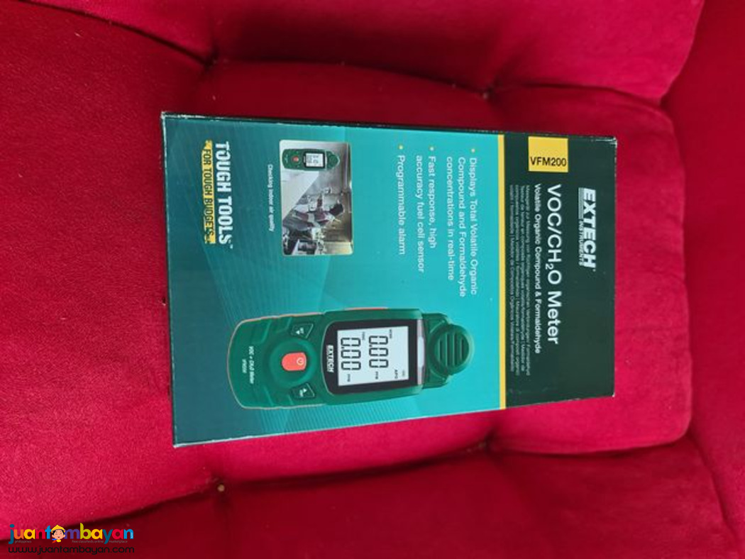 VOC Meter, TVOC, Formaldehyde Meter, Extech, VFM200
