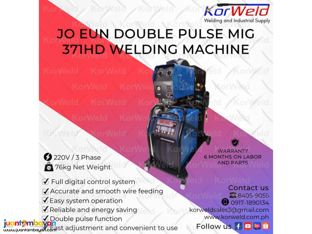 Jo eun Double Pulse Mig 371HD Welding Machine
