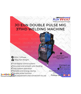 Jo eun Double Pulse Mig 371HD Welding Machine