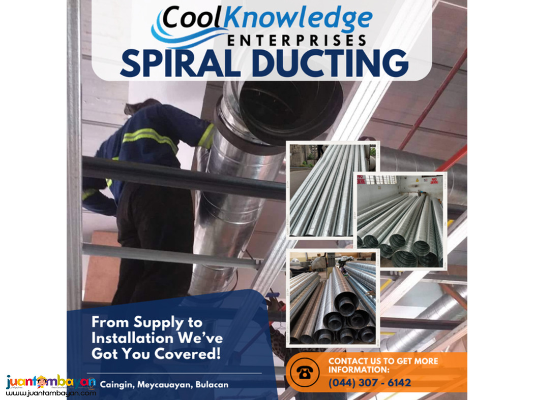 sPIRAL DUCTING SUPPLY AND INSTALLATION SERVICES NATIONWIDE 