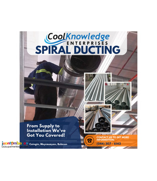 sPIRAL DUCTING SUPPLY AND INSTALLATION SERVICES NATIONWIDE 