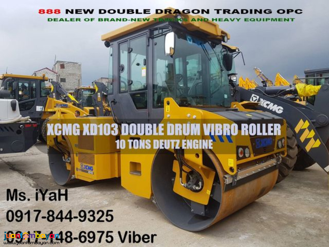 [Xcmg Xd103 Vibratory roller  10T, Hydrostatic, All-wheel Drive]