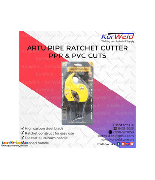Artu Pipe Ratchet Cutter for Pvc & Ppr Cuts