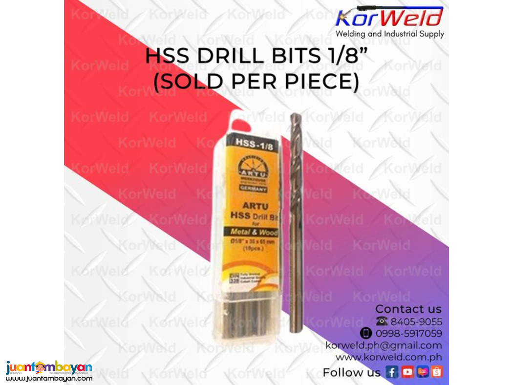HSS Drill bit 1/8