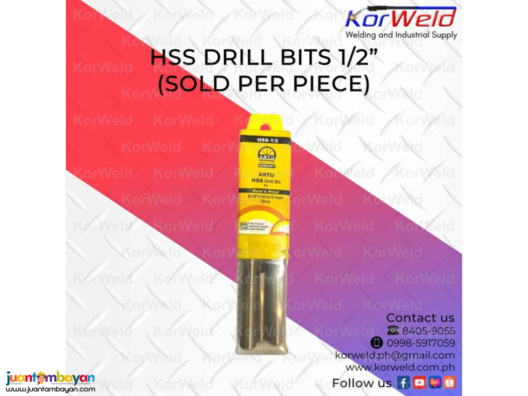 HSS Drill Bits 1/2