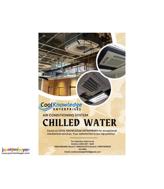 CHILLED WATER SUPPLY AND INSTALLATION