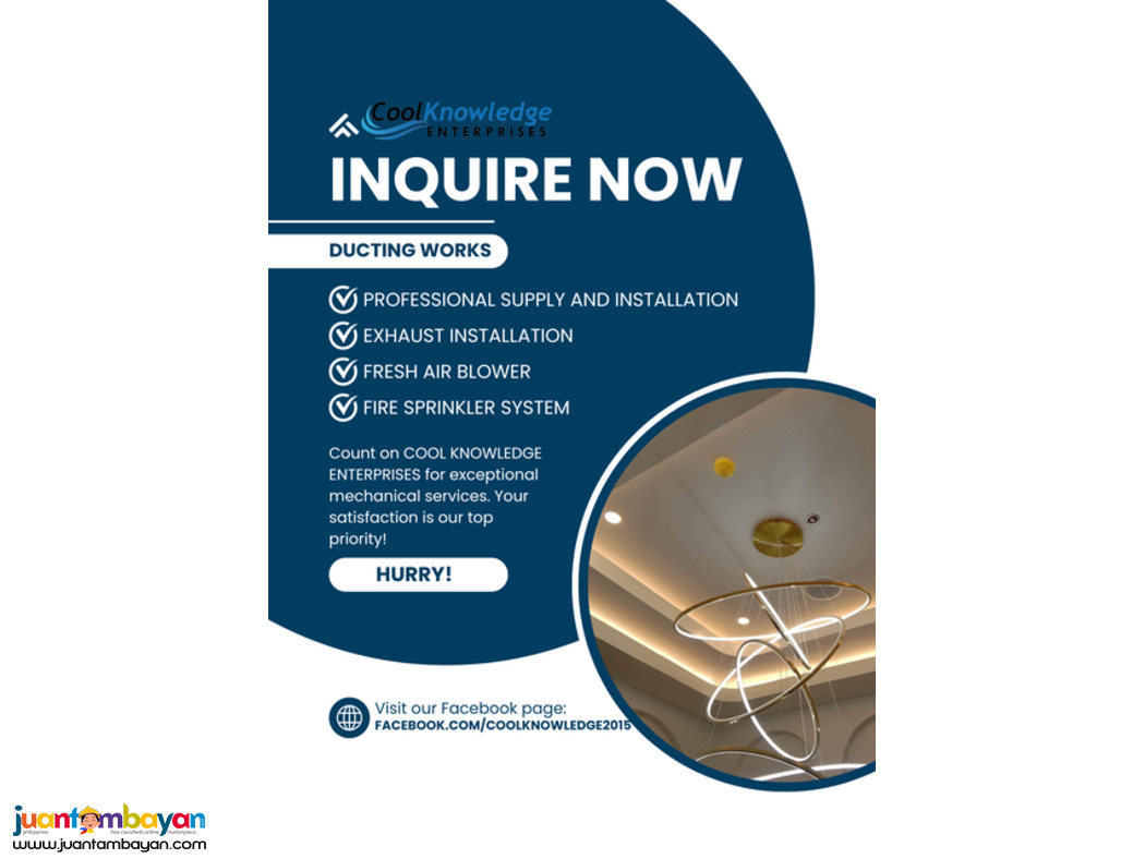 dUCTING WORKS - MEYCAUAYAN BULACAN