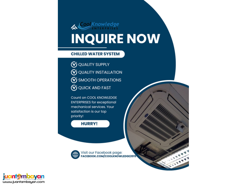 cHILLED WATER SYSTEM // BULACAN