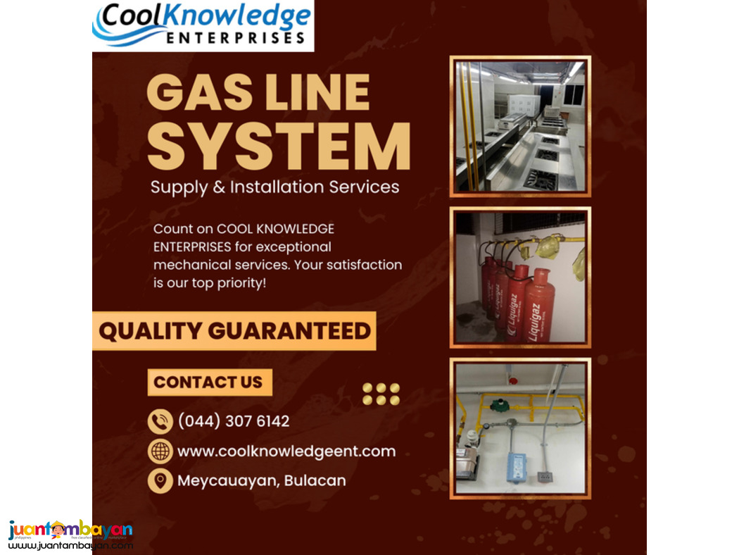 GAS LINE SYSTEM / INSTALLATION AND SUPPLY ~ BULACAN