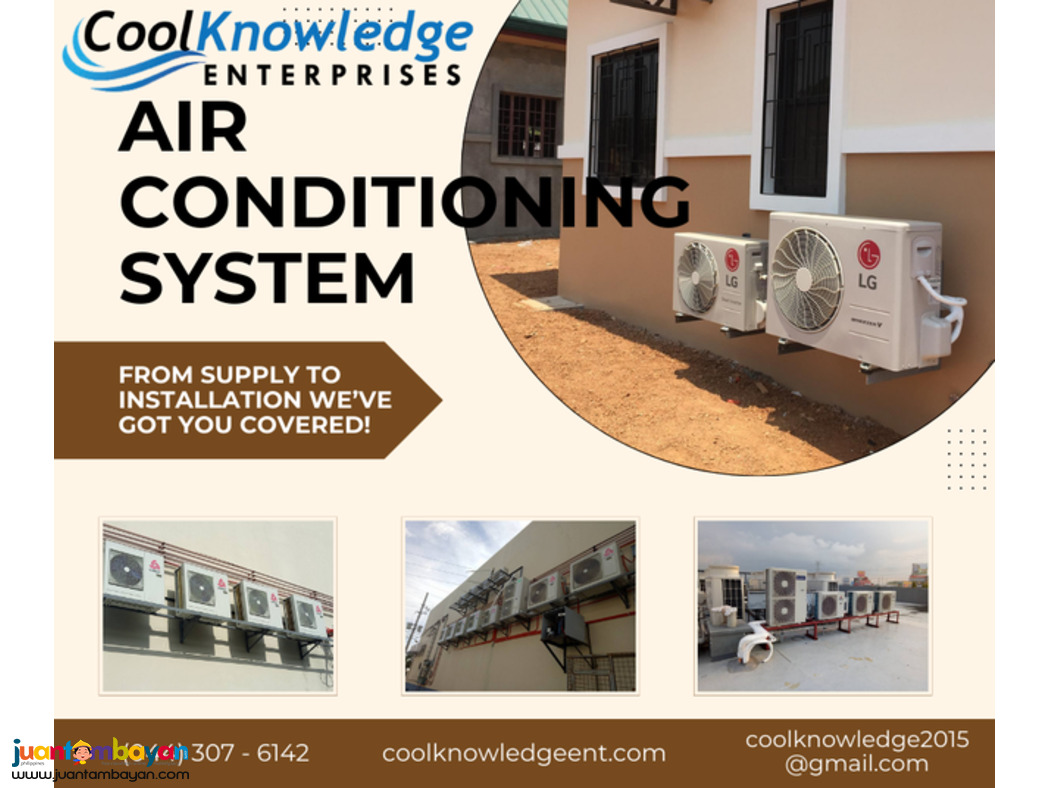 AIR CONDITIONING SYSTEM || SUPPLY & INSTALLATION (NATIONWIDE)