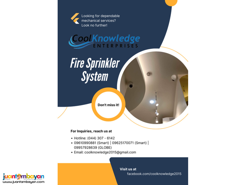 INSTALL AND  SUPPLY OF FDAS\\SPRINKLER\\SUPPRESSION\\ALARM