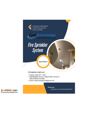 INSTALL AND  SUPPLY OF FDAS\\SPRINKLER\\SUPPRESSION\\ALARM