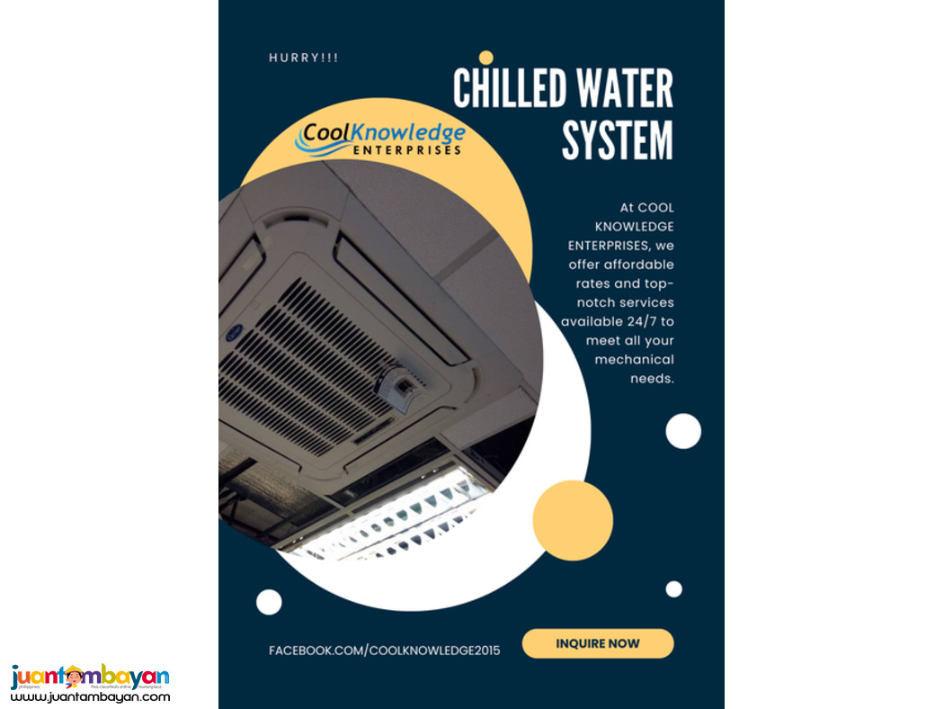 PROFESSIONAL SERVICE OF CHILLED WATER SYSTEM
