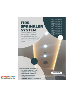 FIRE DETECTION AND ALARM SYSTEM AVAILABLE HERE