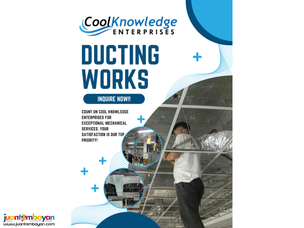 - Ducting Works: Professional Supply and Installation
