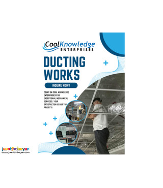 - Ducting Works: Professional Supply and Installation