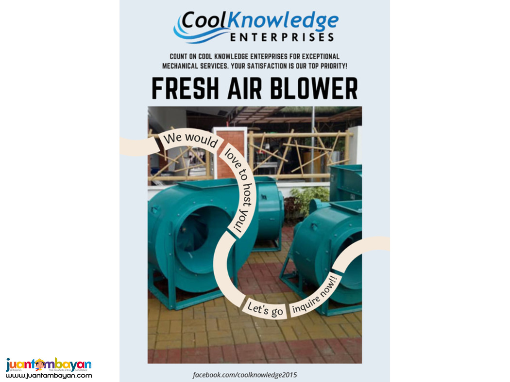 Fresh Air Blower on Cool Knowledge Available Nationwide