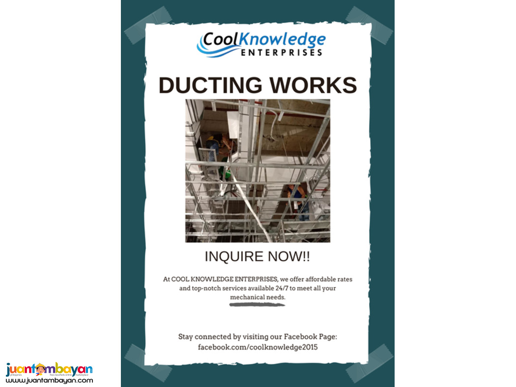 Expert Service on Ducting Works