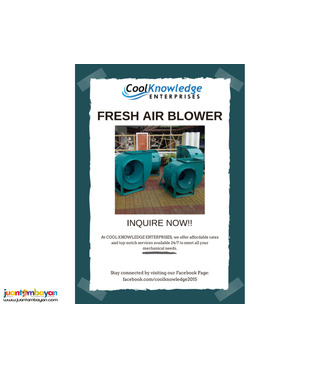 Fresh Air Blower and other Services 