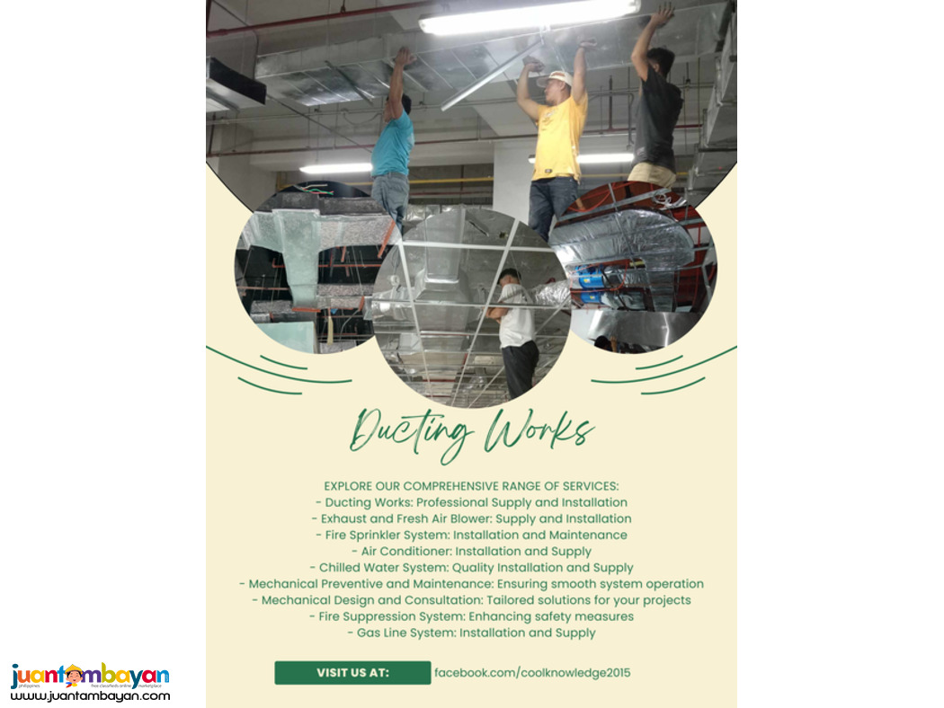 Ducting Services from Meycauayan Bulacan
