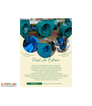 Fresh Air Blower, Supply, Installation, And More