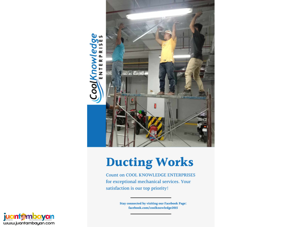 Ducting, Installation,Supply and more Available Nationwide