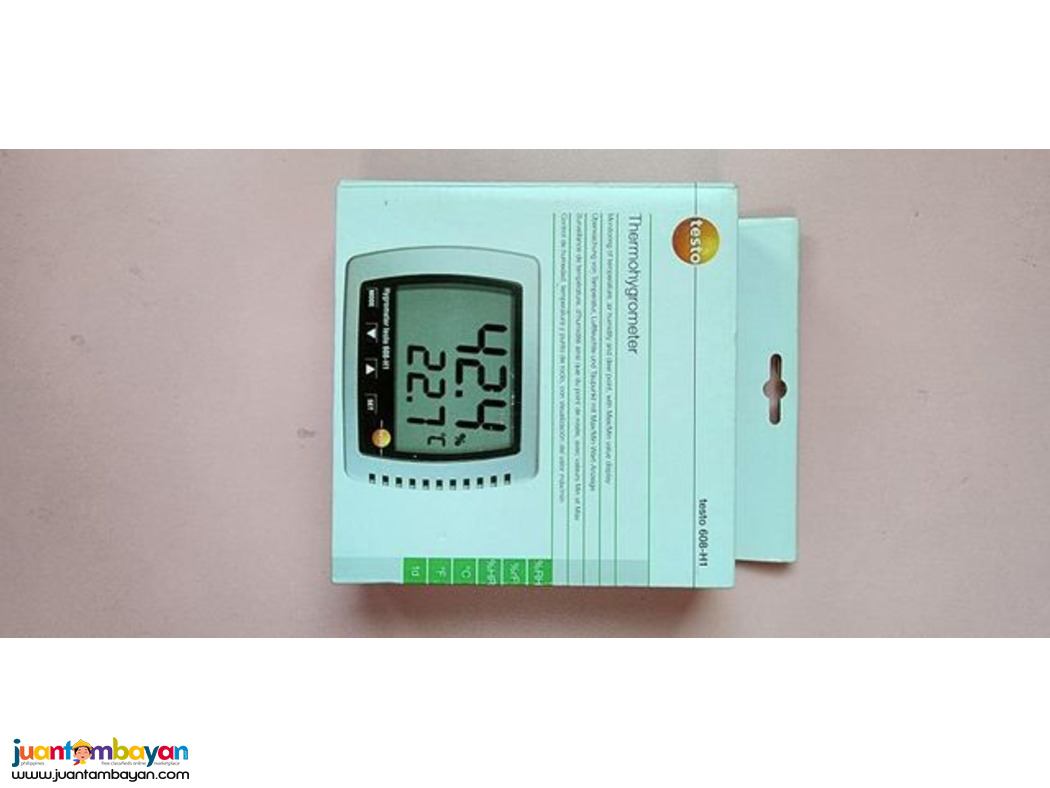 Testo 608-H1 Thermohygrometer, Testo 0560 6081, Dew Point