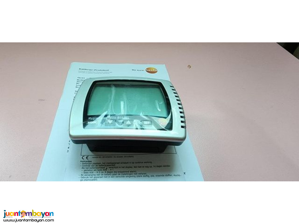 Testo 608-H1 Thermohygrometer, Testo 0560 6081, Dew Point