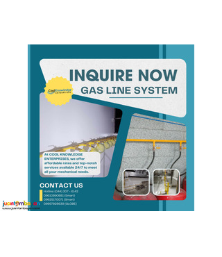 New Install or Repiping of Gas Line