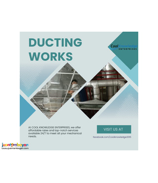 dUCTOING SERVICE FOR COMMERCIAL SPACES AND OTHERS