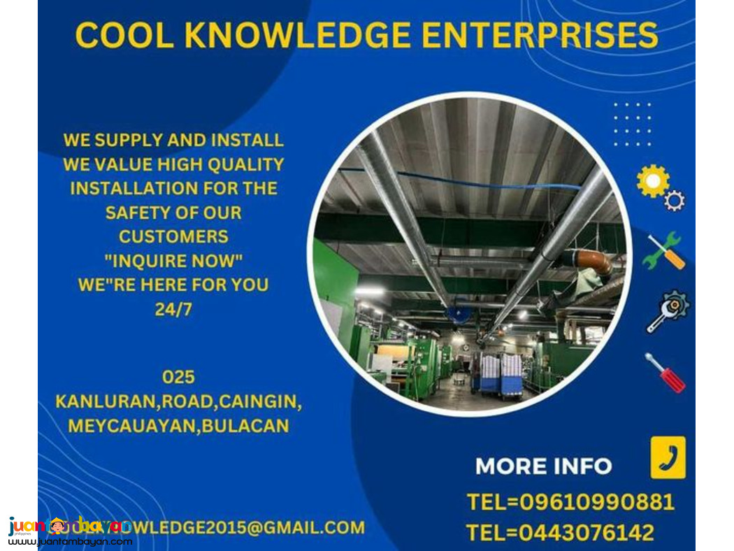 Ducting Works: Professional Supply and Installation