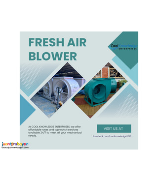 Fresh Air Blowers at CKE Bulacan