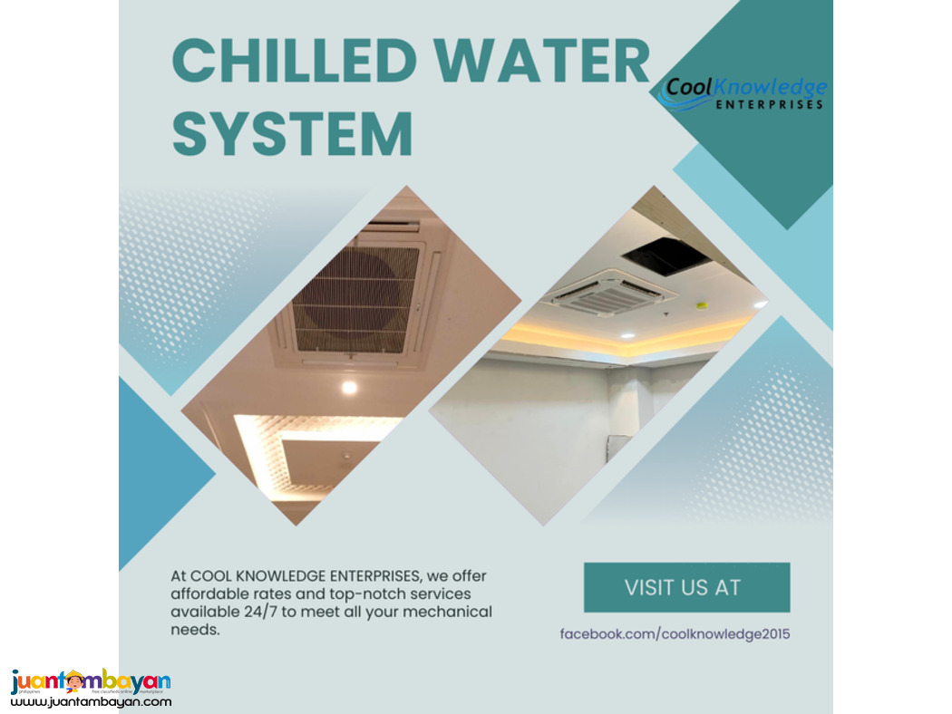 For Commercial And Industrial Spaces, AIRCON AND CHILLED