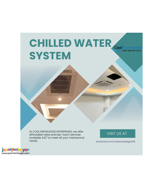 For Commercial And Industrial Spaces, AIRCON AND CHILLED