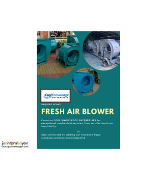 Blowers ( Exhaust and Fresh Air) -Supply and Installation Nationwide