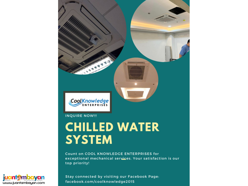 Chilled Water System, Air Conditioner For Commercial Spaces