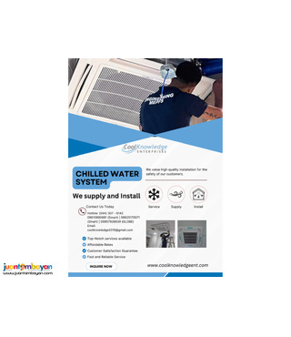 Chilled water installation service