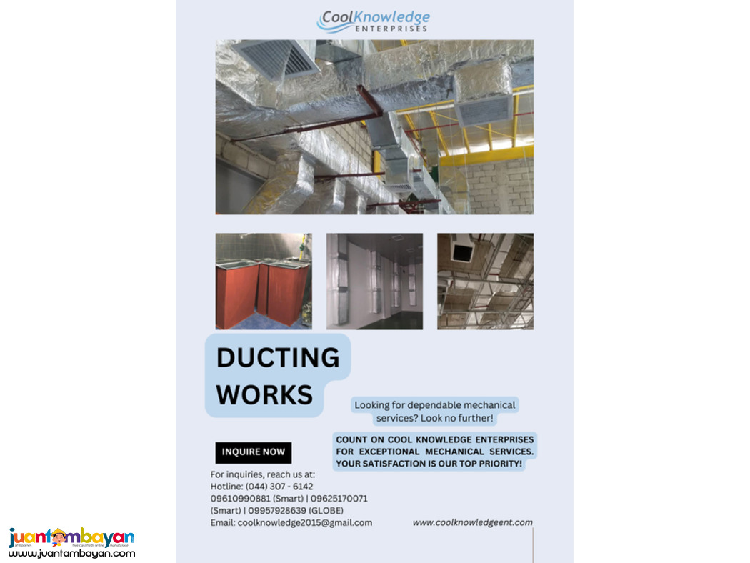 ducting Works [INSTALLATION & SUPPLY]